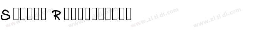 Sarina Regular字体转换